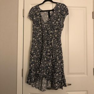 JCrew Mercatile Navy Floral Dress, Size 14